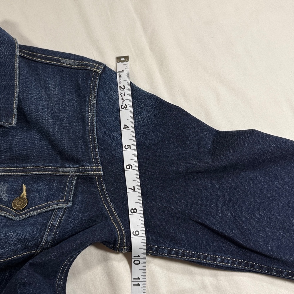 Denim Jacket with Button Details - Picture 7 of 8